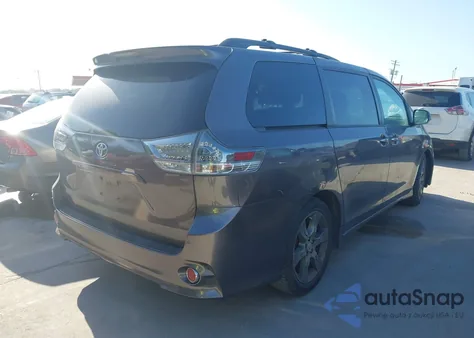 2015 Toyota Sienna Sport z USA, uszkodzony, nr VIN 5TDXK3DC3FS684448